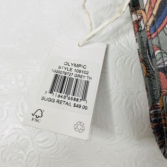 Sakroots Gray Olympic Smartphone Crossbody Purse - Picture 11 of 13